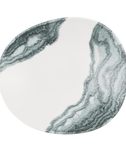 Churchill Inked Tide Opal Bowls Black 250mm 12 Pack (JN129)