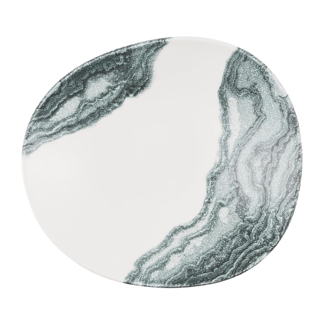 Churchill Inked Tide Opal Bowls Black 250mm 12 Pack (JN129)