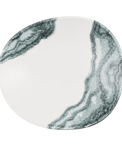 Churchill Inked Tide Opal Bowls Black 230mm 12 Pack (JN130)