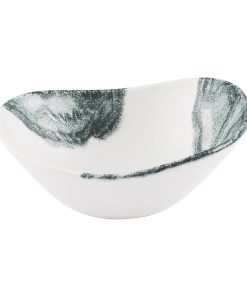 Churchill Inked Tide Opal Bowls Black 200mm 12 Pack (JN131)