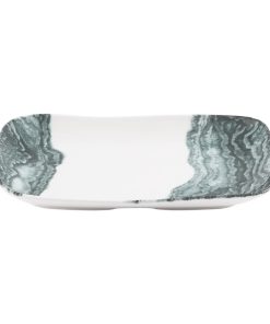 Churchill Inked Tide Natural Deep Trays Black 260x180mm 6 Pack (JN132)
