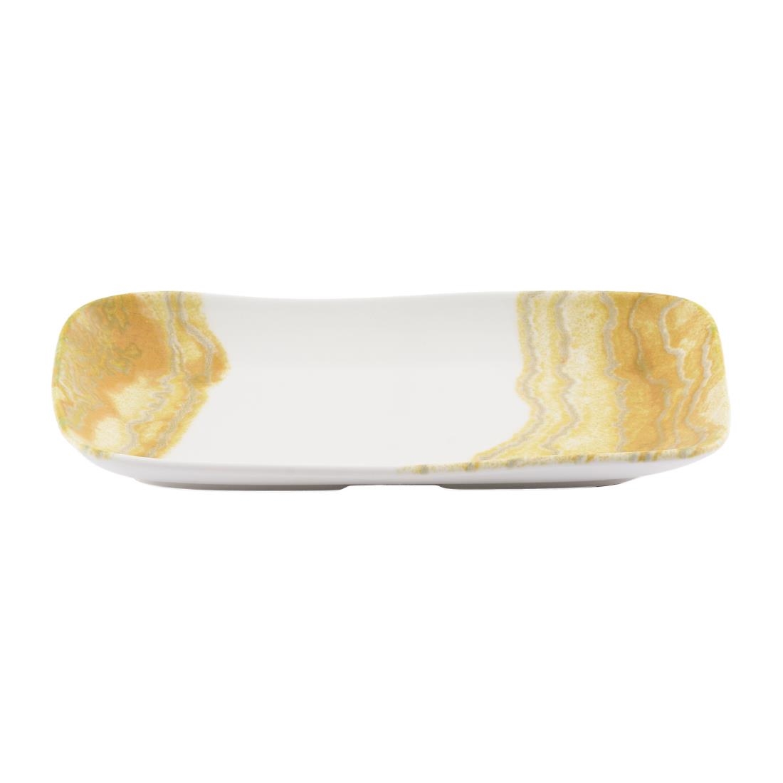 Churchill Inked Tide Natural Deep Trays Gold 220x130mm 6 Pack (JN137)