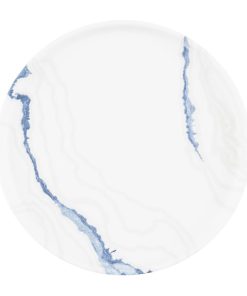 Churchill Tide Accents Walled Plates Blue 210mm 6 Pack (JN142)