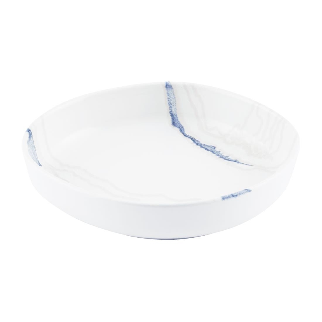 Churchill Tide Accents Walled Bowls Blue 230mm 6 Pack (JN143)