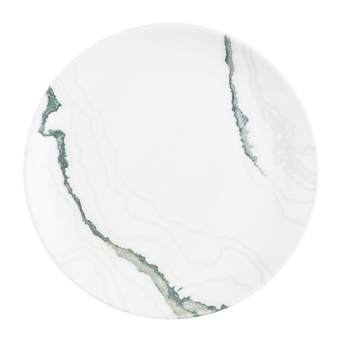 Churchill Tide Accents Evolve Coupe Plates Green 288mm 12 Pack (JN145)