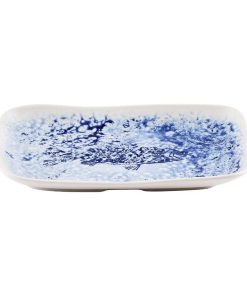 Churchill Inked Fresco Natural Deep Trays Blue 260x180mm 6 Pack (JN160)