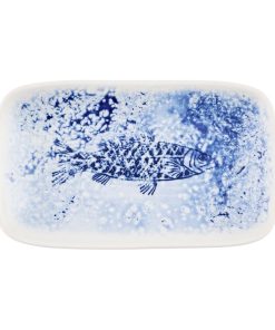 Churchill Inked Fresco Natural Deep Trays 220x130mm 6 Pack (JN162)