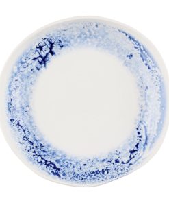 Churchill Inked Fresco Natural Walled Bowls Blue 250mm 6 Pack (JN163)