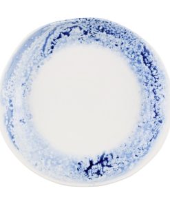 Churchill Inked Fresco Natural Walled Bowls Blue 215mm 6 Pack (JN164)