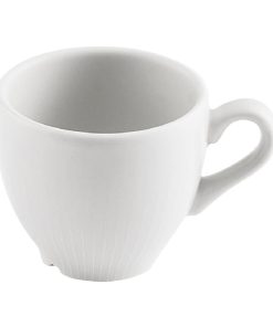 Churchill Era White Cafe Espresso Cups 100ml 12 Pack (JN170)