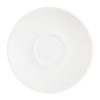 Churchill Era White Cafe Cappuccino Saucers 156mm 12 Pack (JN171)