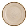 Churchill Stonecast Profile Rimmed Plates Nutmeg Cream 170mm 12 Pack (JN181)