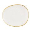 Churchill Stonecast Opal Plates Barley White 210mm 12 Pack (JN191)