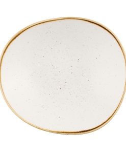 Churchill Stonecast Opal Bowls Barley White 150mm 12 Pack (JN194)