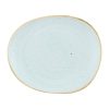 Churchill Stonecast Opal Plates Duck Egg Blue 185mm 12 Pack (JN199)