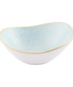 Churchill Stonecast Opal Bowls Duck Egg Blue 230mm 12 Pack (JN200)