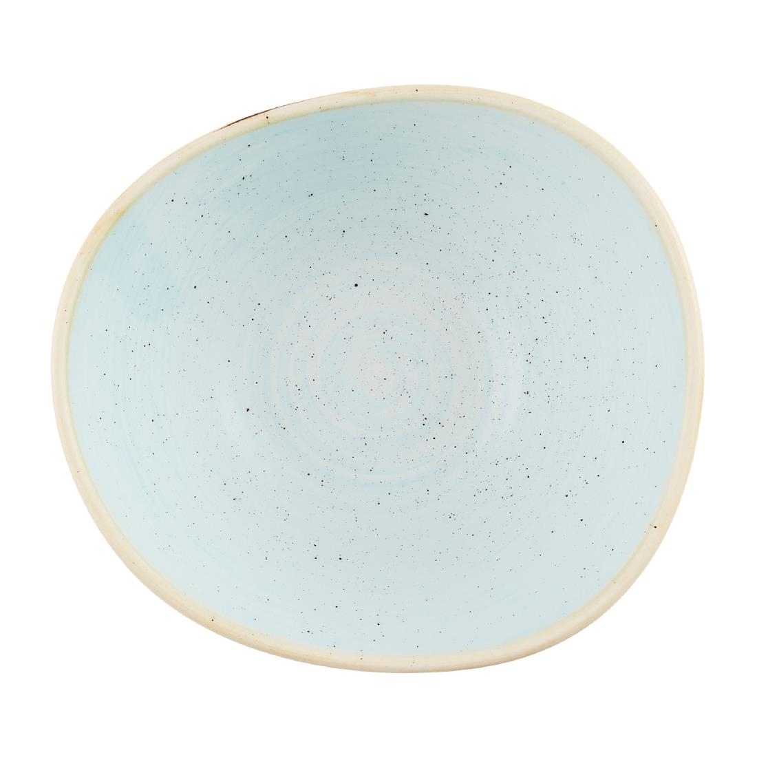 Churchill Stonecast Opal Bowls Duck Egg Blue 230mm 12 Pack (JN200)