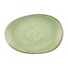 Churchill Stonecast Opal Platters Sage Green 345x235mm 6 Pack (JN202)