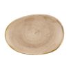 Churchill Stonecast Opal Platters Truffle 345x235mm 6 Pack (JN209)
