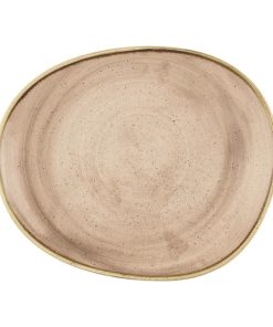 Churchill Stonecast Opal Plates Truffle 280mm 12 Pack (JN210)