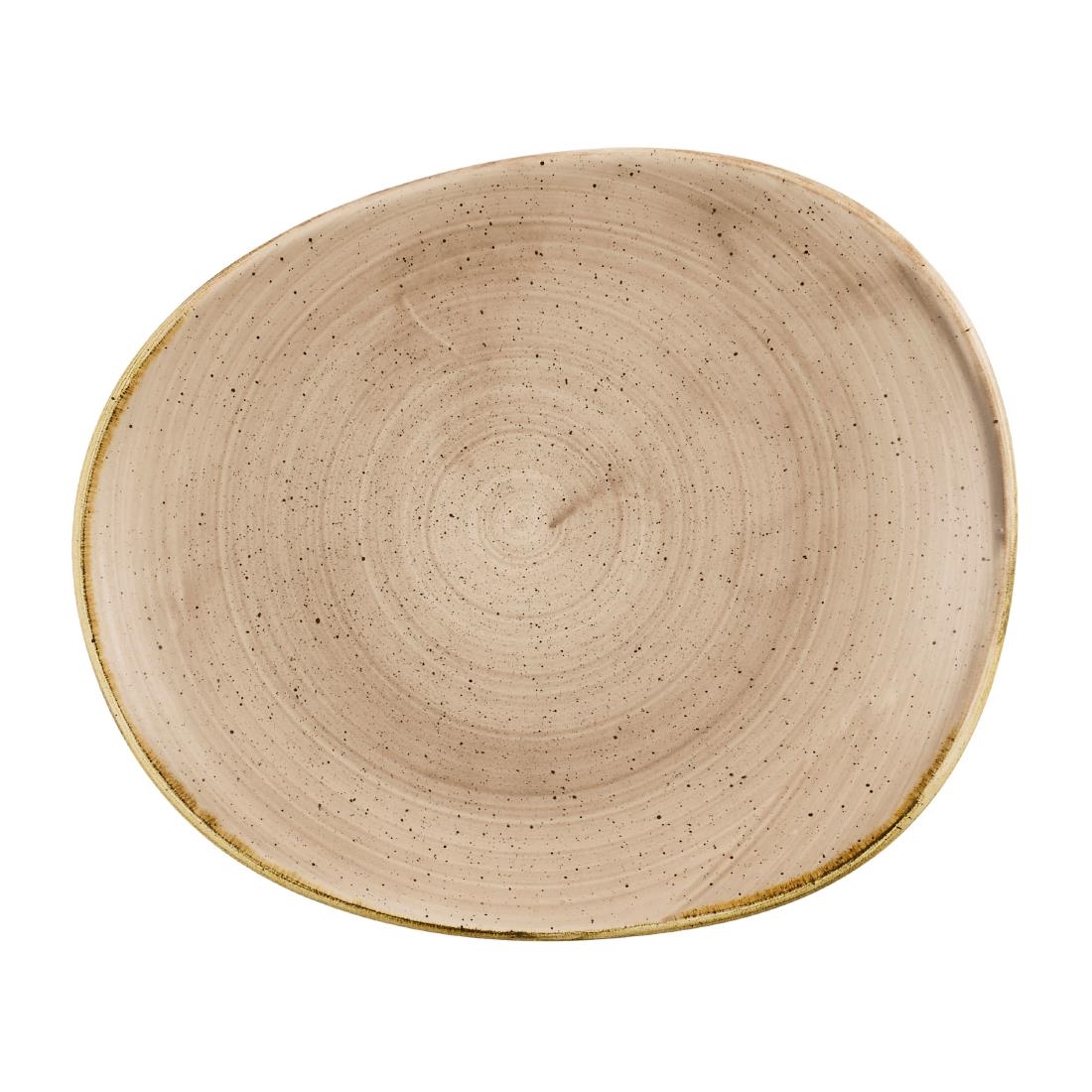 Churchill Stonecast Opal Plates Truffle 185mm 12 Pack (JN213)