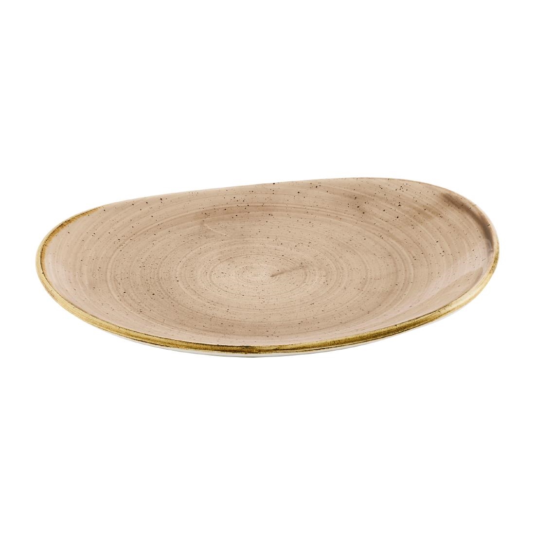 Churchill Stonecast Opal Plates Truffle 185mm 12 Pack (JN213)
