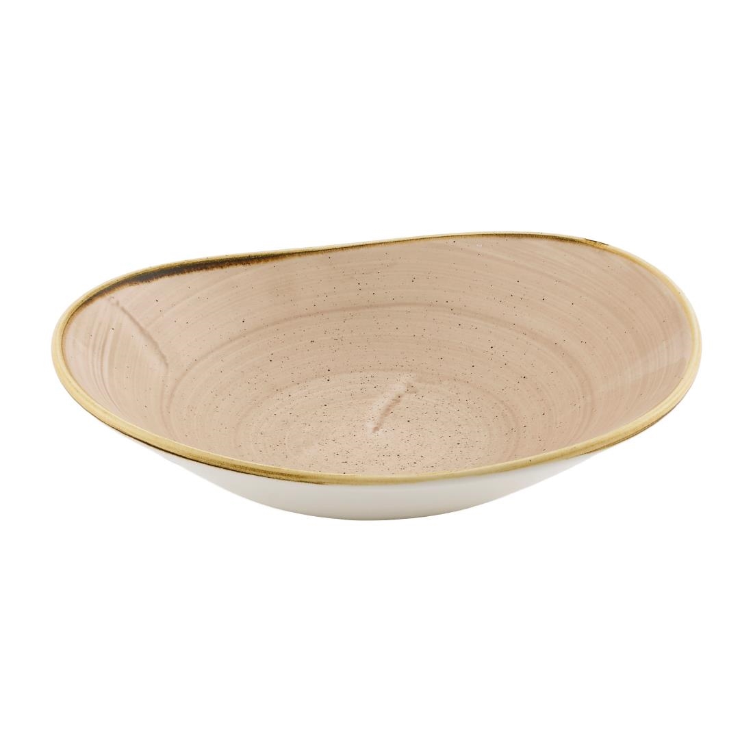 Churchill Stonecast Opal Bowls Truffle 230mm 12 Pack (JN214)