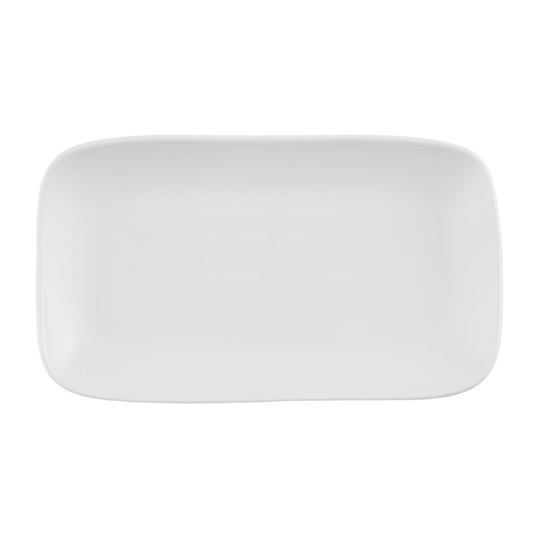 Churchill Envisage Natural Deep Trays White 260x150mm 6 Pack (JN224)