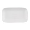 Churchill Envisage Natural Deep Trays White 220x130mm 6 Pack (JN225)