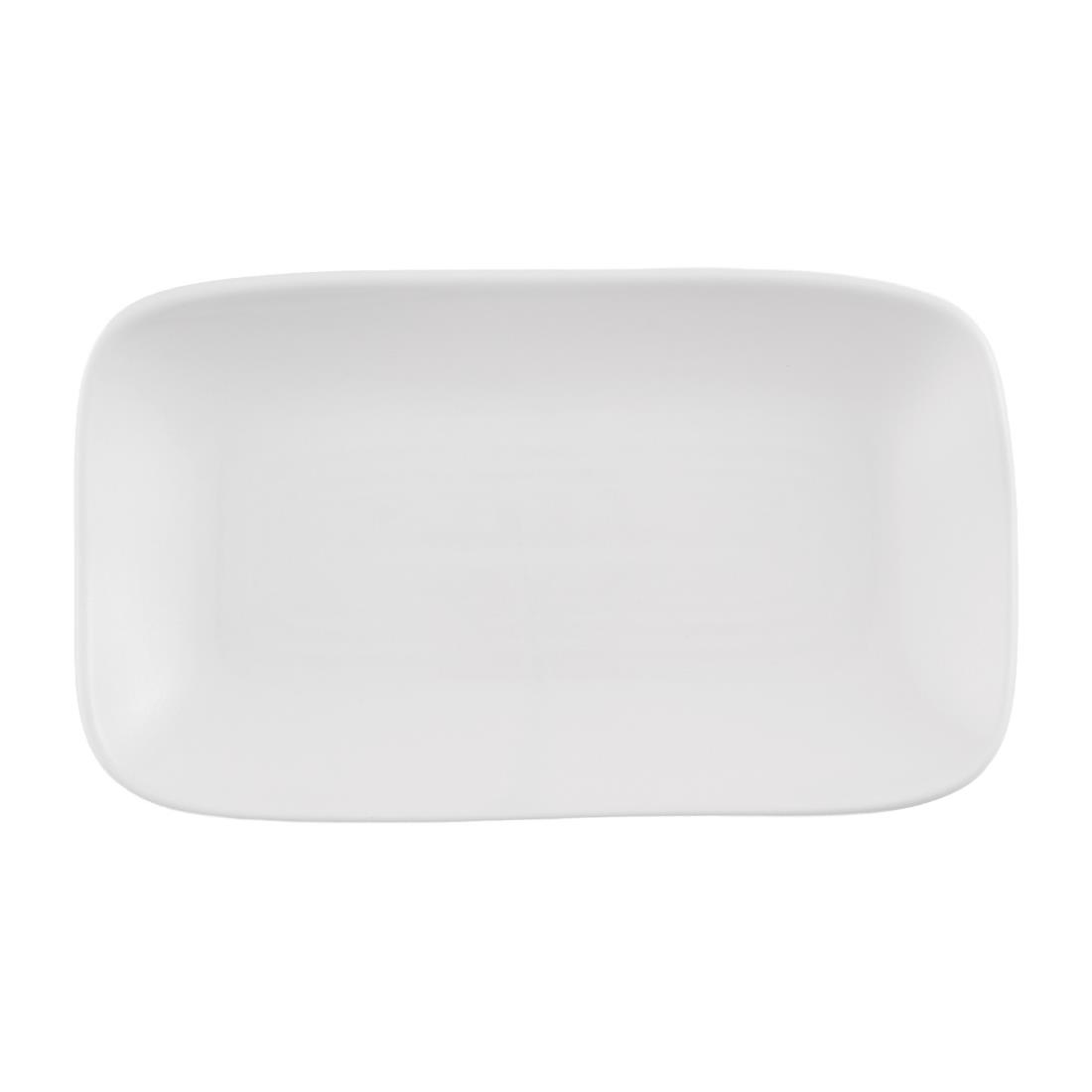 Churchill Envisage Natural Deep Trays White 220x130mm 6 Pack (JN225)