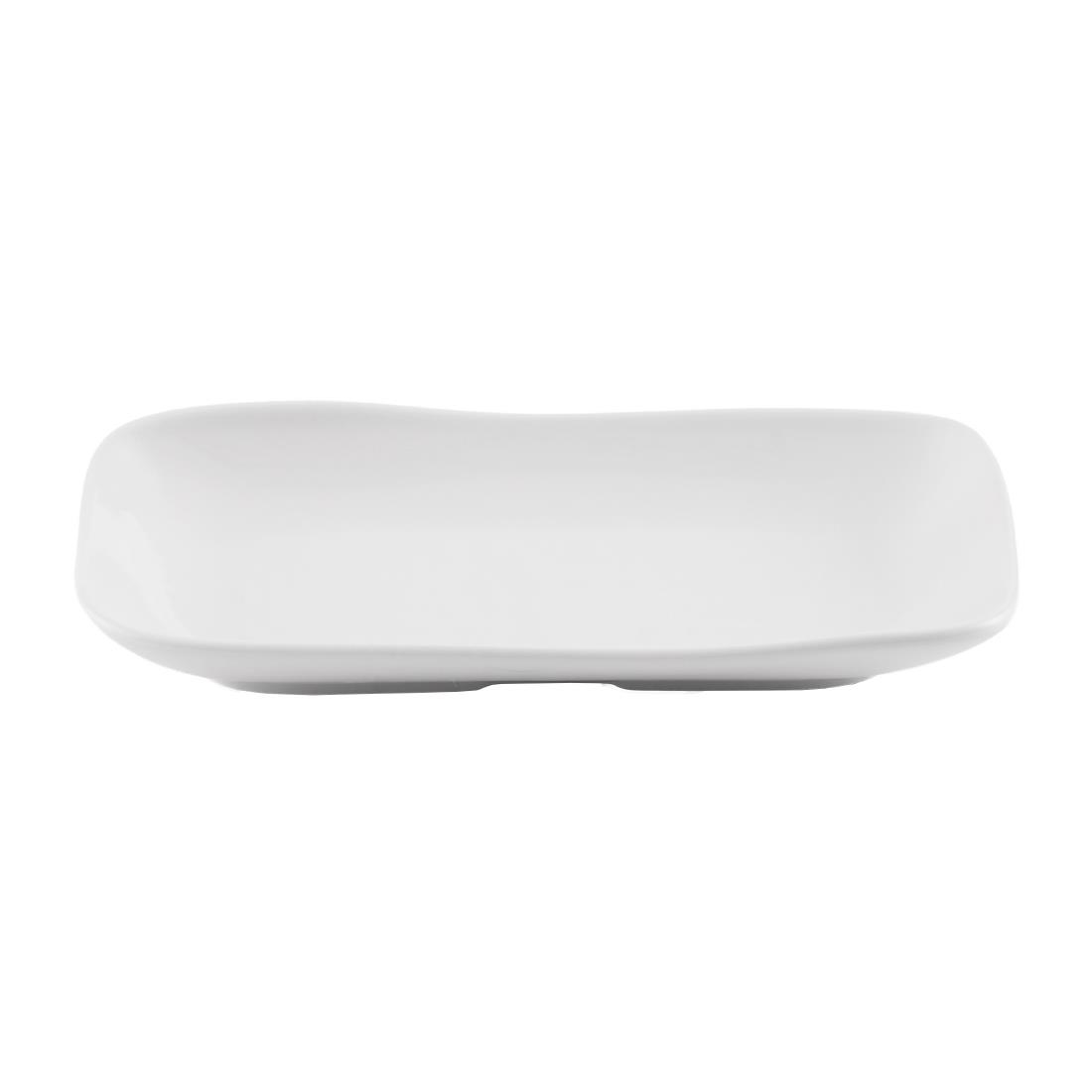 Churchill Envisage Natural Deep Trays White 220x130mm 6 Pack (JN225)