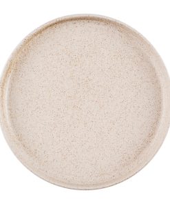 Churchill Emerge Walled Plates Speckled White 260mm 6 Pack (JN226)