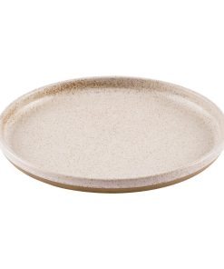 Churchill Emerge Walled Plates Speckled White 260mm 6 Pack (JN226)