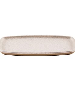 Churchill Emerge Oblong Trays Speckled White 300x147mm 6 Pack (JN228)