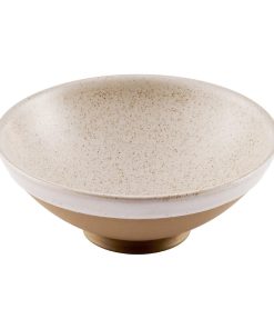 Churchill Emerge Ramen Bowls Speckled White 200mm 6 Pack (JN230)