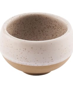 Churchill Emerge Dip Pots Speckled White 60mm 12 Pack (JN233)