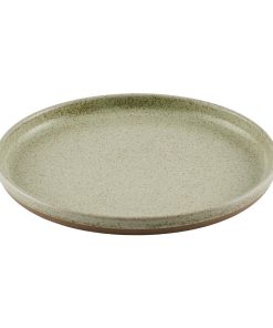 Churchill Emerge Walled Plates Speckled Green 260mm 6 Pack (JN234)