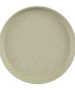 Churchill Emerge Walled Plates Speckled Green 210mm 6 Pack (JN235)