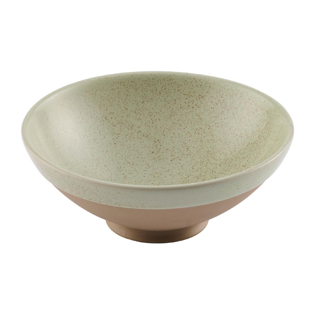 Churchill Emerge Ramen Bowls Speckled Green 200mm 6 Pack (JN238)