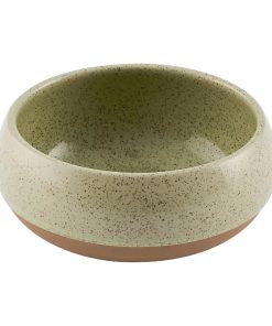 Churchill Emerge Deep Bowls Speckled Green 120mm 12 Pack (JN240)