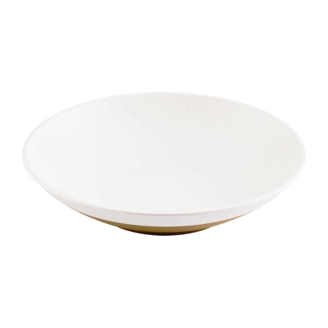 Churchill Emerge Shallow Bowls Helsinki White 300mm 4 Pack (JN245)