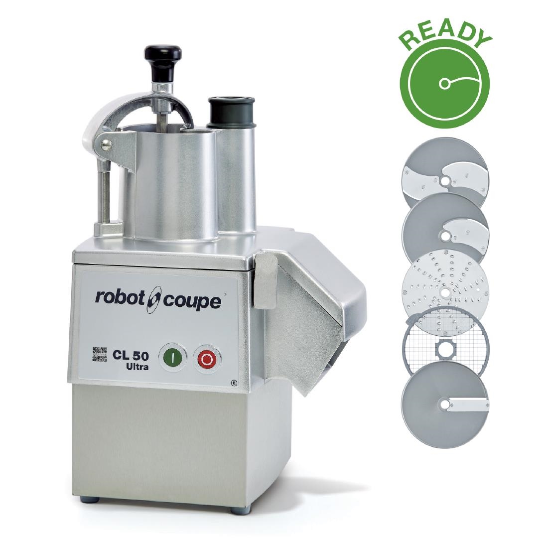 Robot Coupe Vegetable Preparation Machine CL50 Ultra with 5 Discs (JN420)