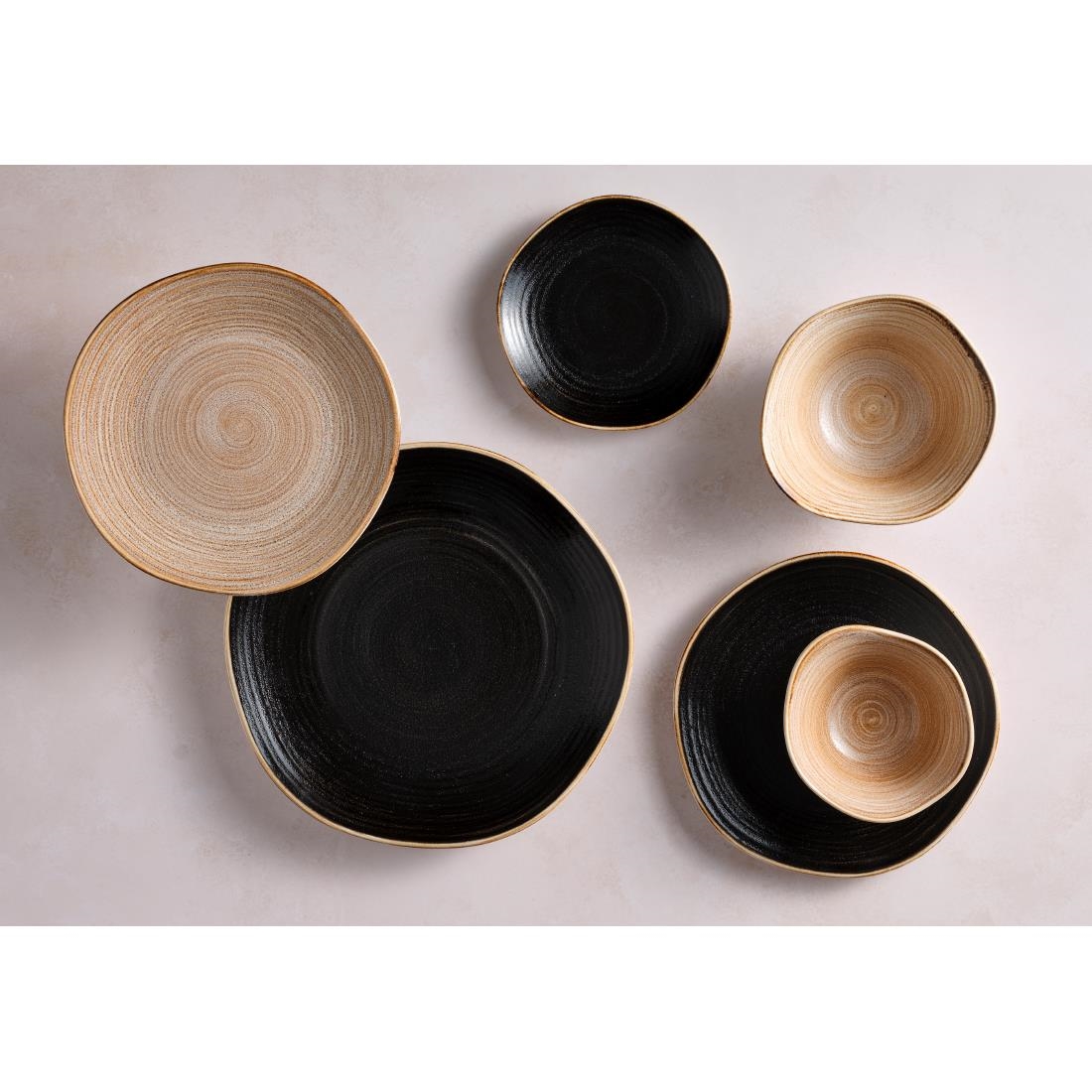 Steelite Orbita Tall Bowls Fuse Sable 150mm 12 Pack (VV5159)