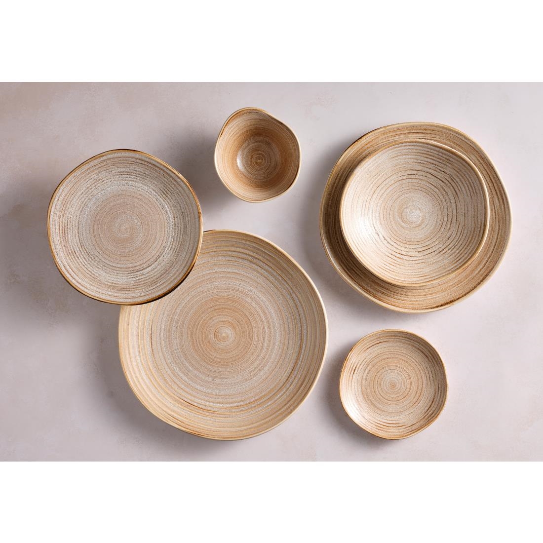 Steelite Orbita Tall Bowls Fuse Sable 150mm 12 Pack (VV5159)