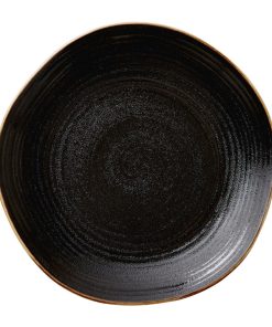 Steelite Orbita Coupe Plates Fuse Jet 255mm 12 Pack (VV5171)