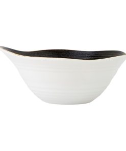 Steelite Orbita Tall Bowls Fuse Jet 180mm 12 Pack (VV5176)