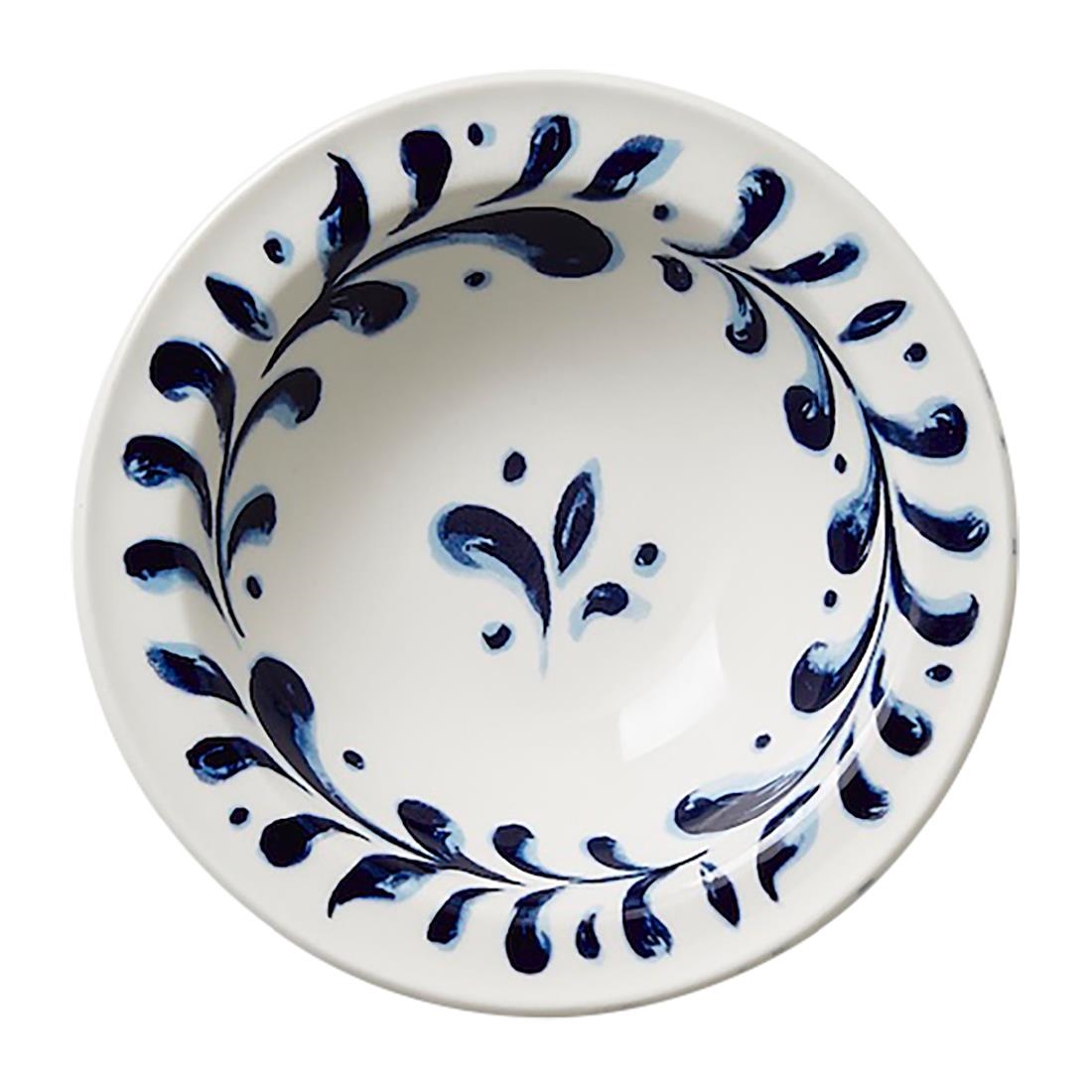 Steelite Messina Atlanta Fruit Bowls Blue 135mm 12 Pack (VV5179)
