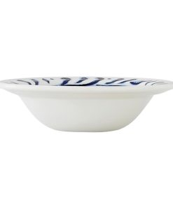 Steelite Messina Atlanta Fruit Bowls Blue 135mm 12 Pack (VV5179)