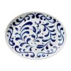 Steelite Messina Oval Coupe Plates Blue 255mm 12 Pack (VV5181)