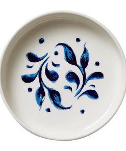 Steelite Messina Round Stacking Trays Blue 140mm 12 Pack (VV5186)